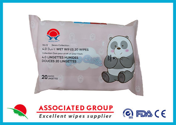 20Pcs 성인용 가구 얼굴 수건 휴지 일회용 수건