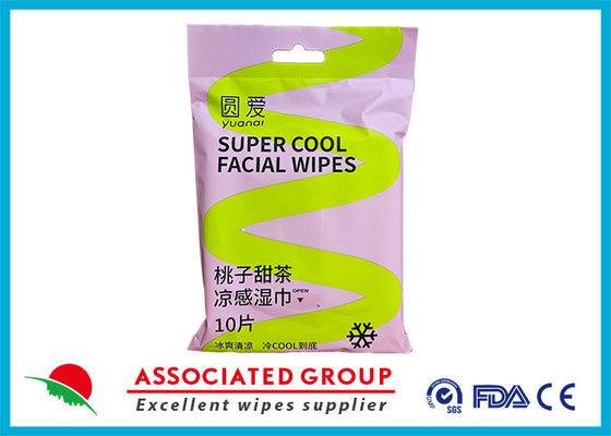 ISO 9001 인증을 받은 유나이 피치 달콤한 차 냉각 휴지 하포 알레르기성 성인 휴지 15*20cm